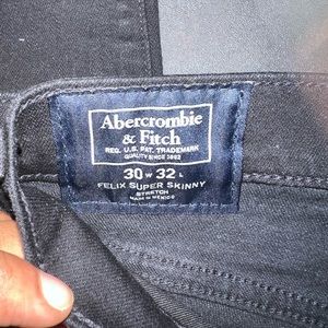 A&F mens jeans